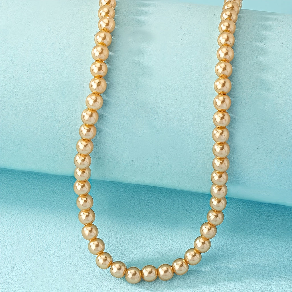 Classic Pearl Necklace in Four Colours