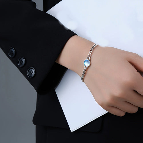 Adjustable Moonstone Bracelet