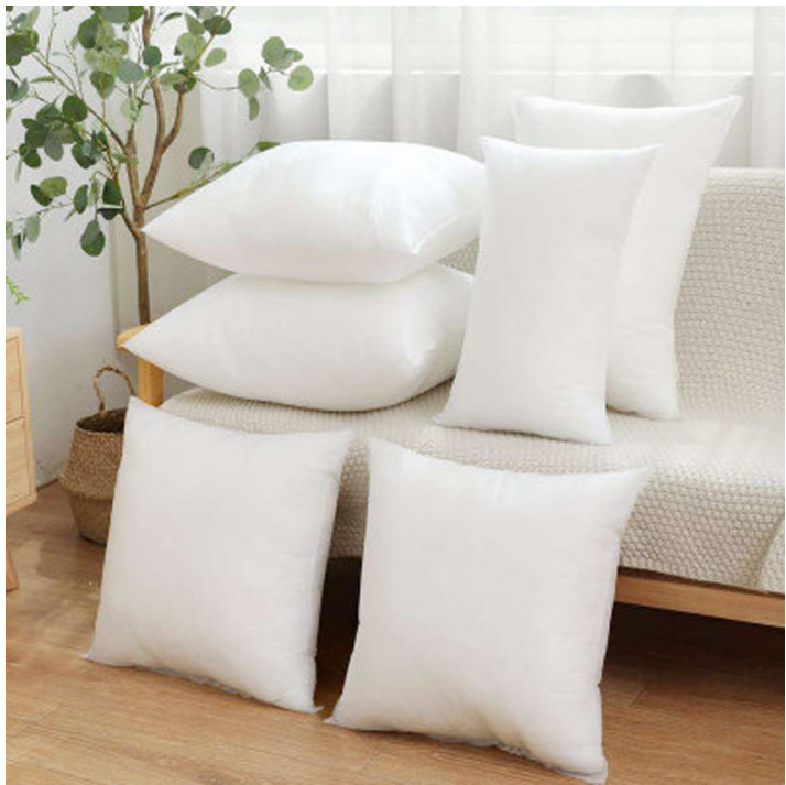 Soft Cushion Insert – Plush PP Cotton Filled Pillow for Bed & Sofa