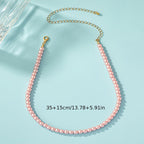 Classic Pearl Necklace in Four Colours
