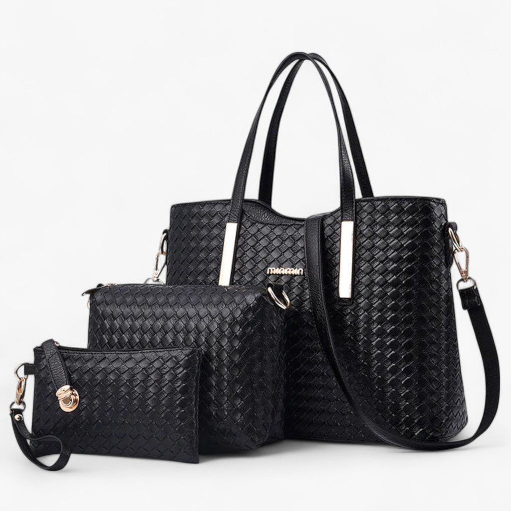 Premium PU Leather Structured Handbag for Work and Leisure