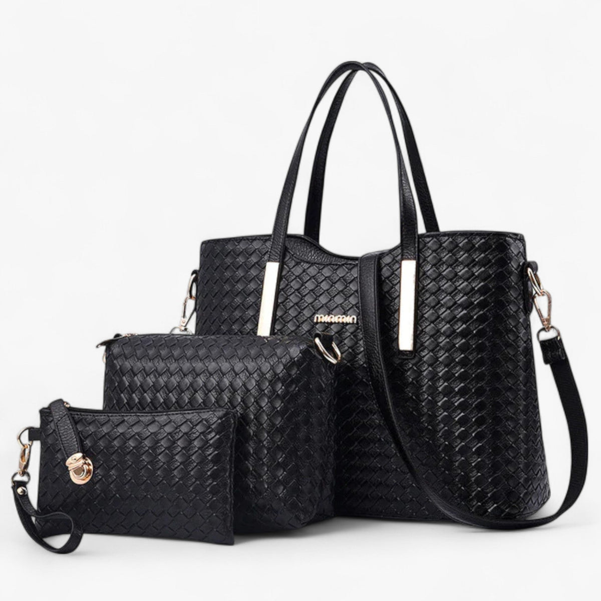 Premium PU Leather Structured Handbag for Work and Leisure