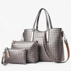 Premium PU Leather Structured Handbag for Work and Leisure