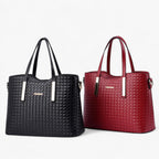 Premium PU Leather Structured Handbag for Work and Leisure