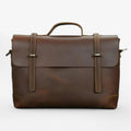 Exclusive Reddish Brown Leather 14-Inch Laptop Bag