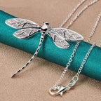 Sterling Silver Dragonfly Necklace