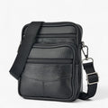Men's Vertical Multifunctional Leather Crossbody Bag
