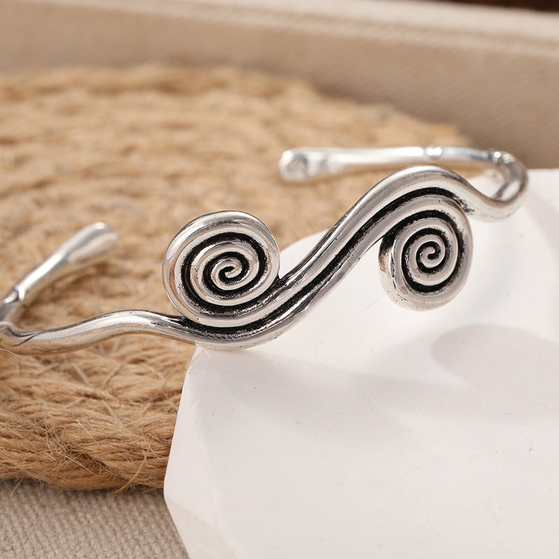 Spiralarmring i vintagestil
