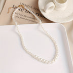 Verstelbare ketting met imitatieparels