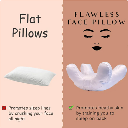 Beauty Sleep Pillow – Soft Support Pillow with Cotton Cover