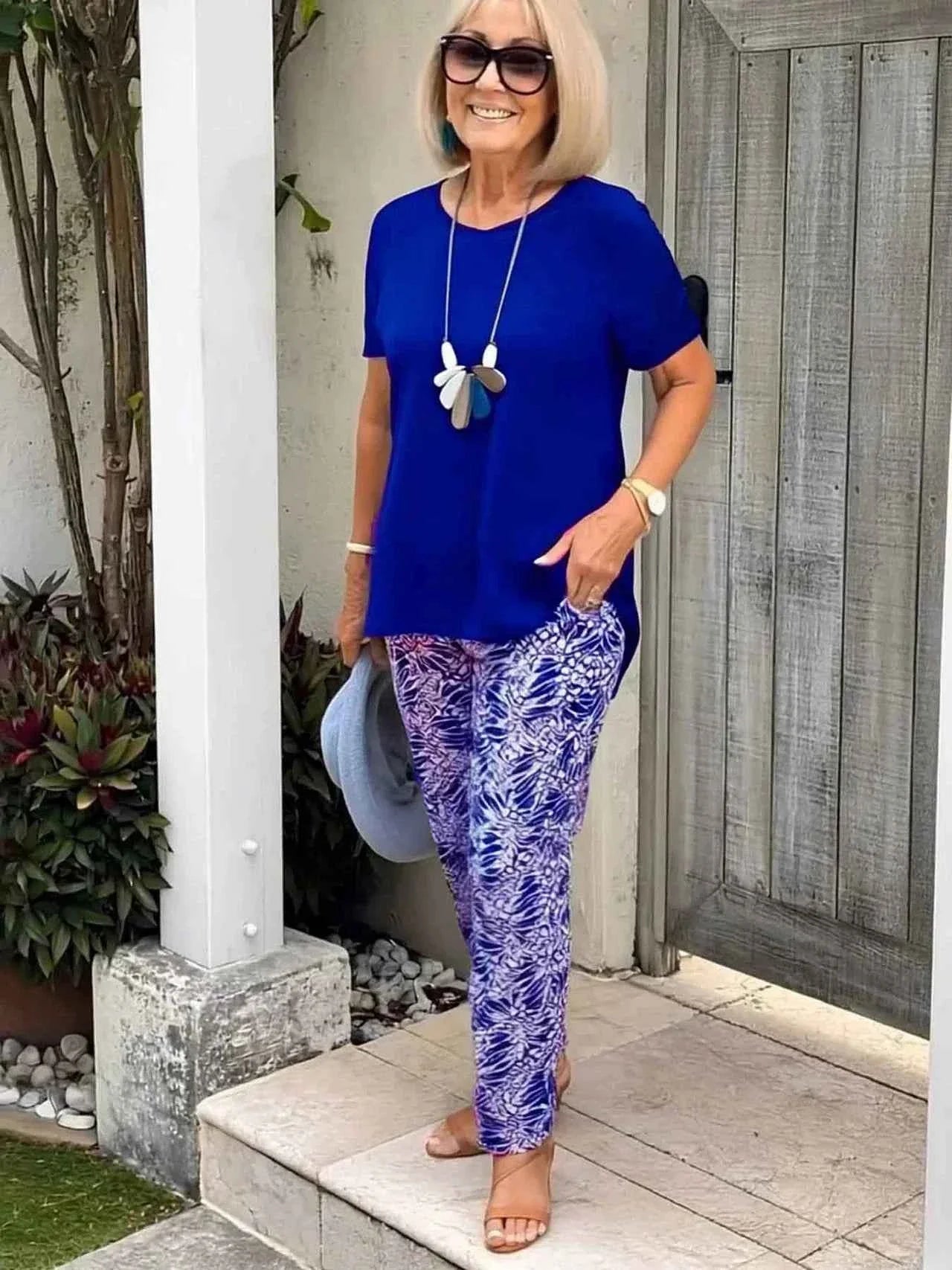 Lightweight Two-Piece Set with a Relaxed, Airy Silhouette