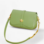 Spacious Versatile Vegan Leather Shoulder Bag