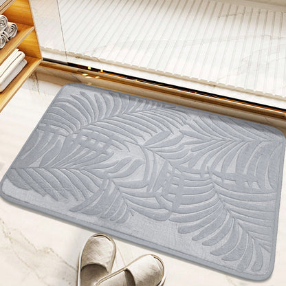 Memory Foam Bathroom Mat – Absorbent, Non-Slip, Multi-Size, Machine Washable