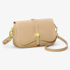 Spacious Versatile Vegan Leather Shoulder Bag