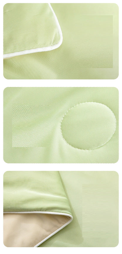 Cooling Summer Blanket – Lightweight Ice Silk Throw for Bed & Sofa