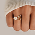 Adjustable Spring Flower Self-Love Ring