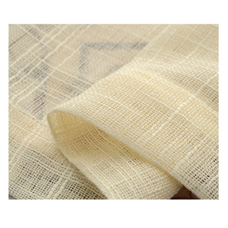 Cotton Linen Light Filtering Curtains – Modern Minimalist, Semi-Sheer, 6 Colours