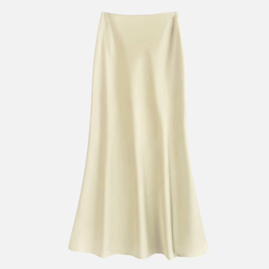 Flowing Woven Midi Skirt
