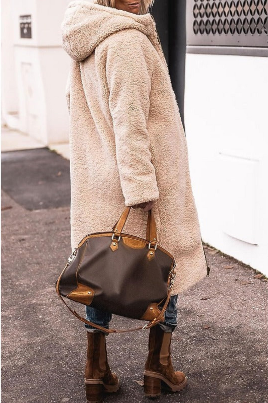 Reversible Winter Coat with Two Looks in One Warm Layer