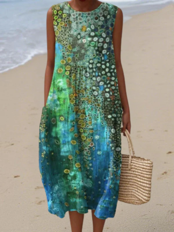 Midi Dress with a Comfortable Relaxed Everyday Fit