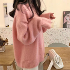 Casual Crew Neck Jumper with Softly Relaxed Proportions