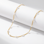 Sierlijke ketting met mini-parels