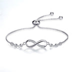 Adjustable Infinity Link Bracelet