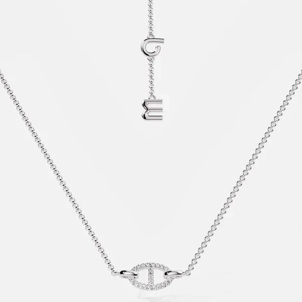 Ketting met sleutel- en oogbedel
