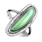 Southwestern-Style Turquoise Sterling Silver Ring