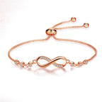 Adjustable Infinity Link Bracelet