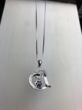Stainless Steel Dog Memorial Necklace