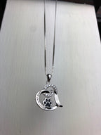 Stainless Steel Dog Memorial Necklace