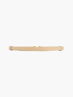 Faux Leather Belt with Linked Buckle