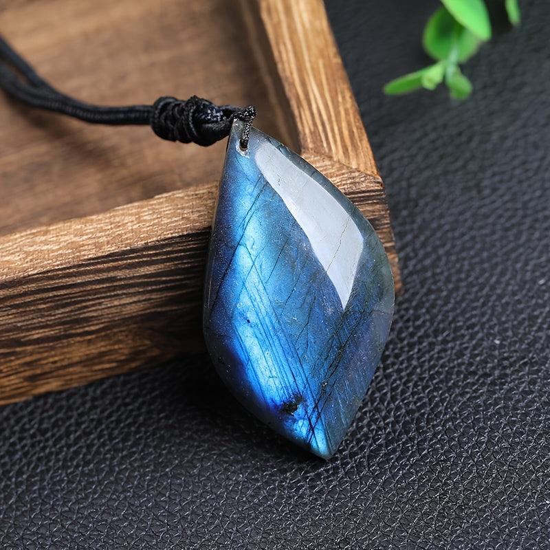 Blue Moonstone Necklace
