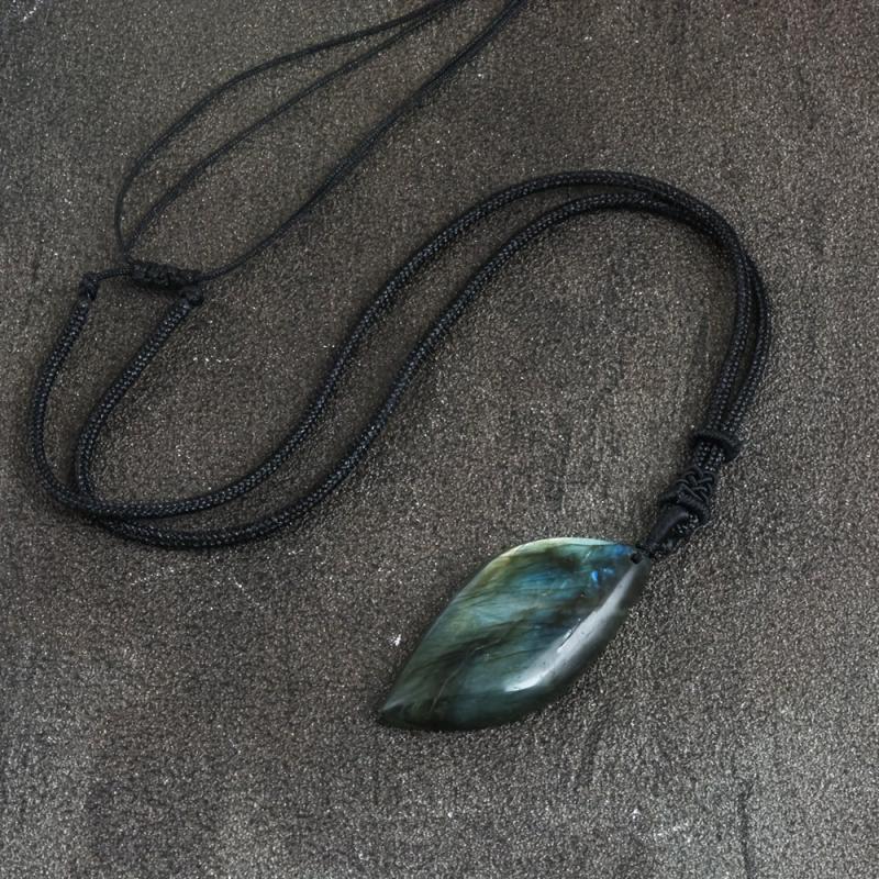 Blue Moonstone Necklace