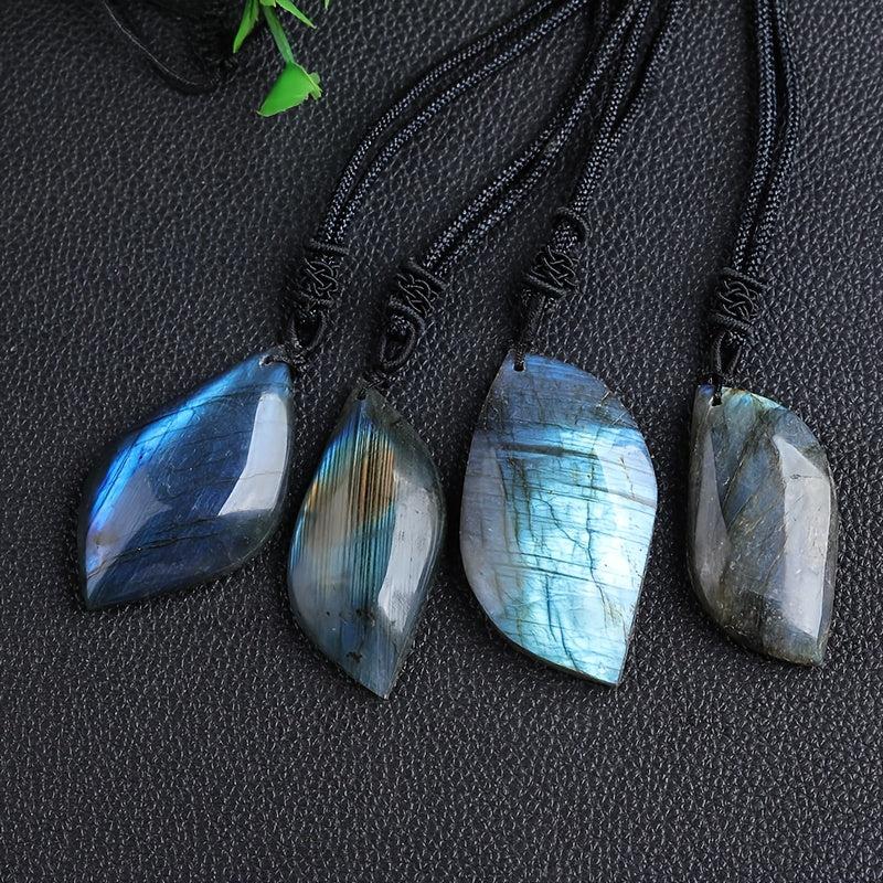 Blue Moonstone Necklace