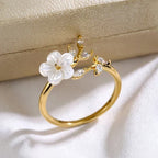 Ring med krystallinse