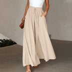 A-Line Maxi Skirt with a Drawstring Waist