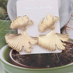 Bohemian Geometric Earrings in Two Tones