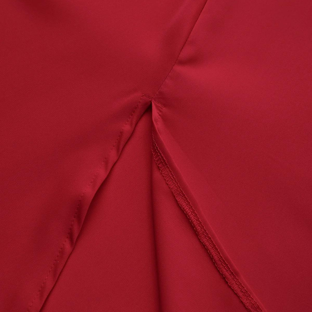 Tie-Waist Wide-Leg Trousers