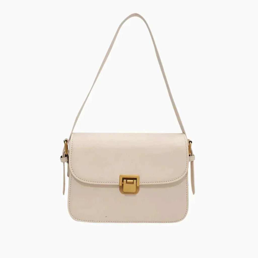 Compact Premium Vegan Leather Shoulder Bag