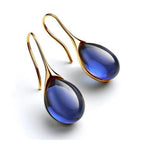 Crystal Drop Earrings in Six Colourways