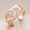 Rectangular Zirconia Ring