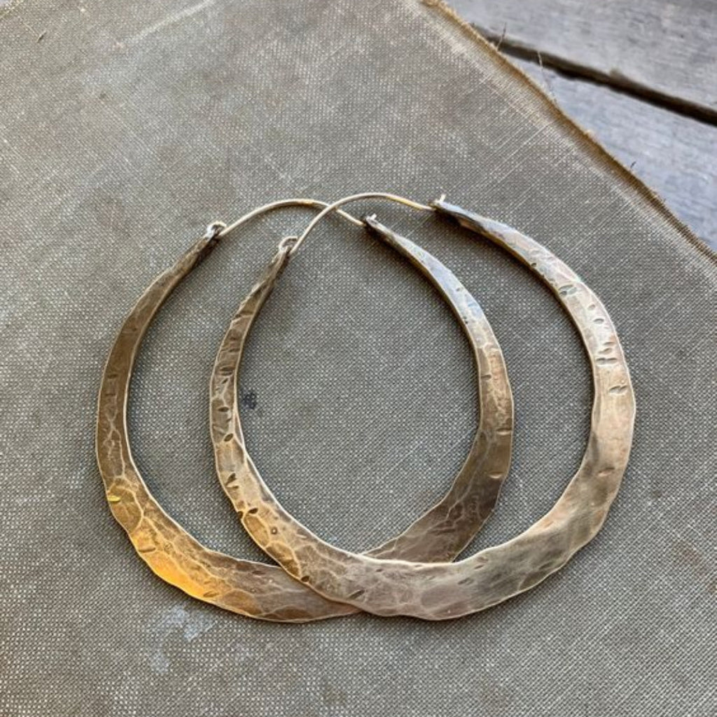 Antique-Style Loop Earrings