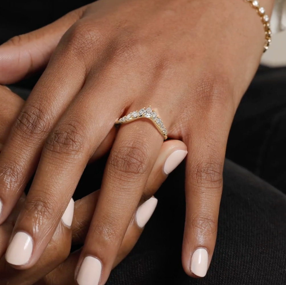Summer Bloom Leaf Ring