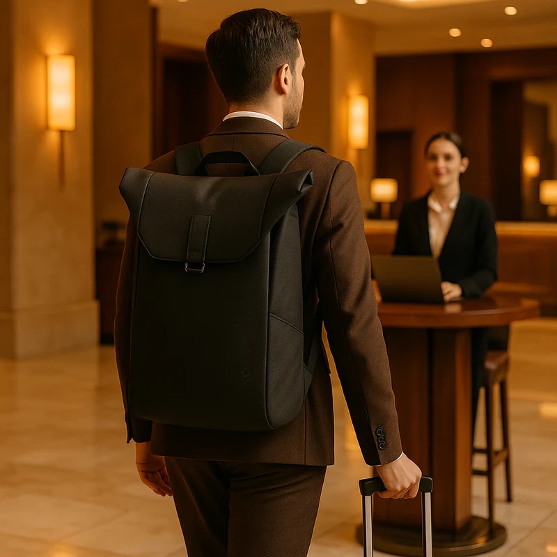 Men's Waterproof Anti-Theft Laptop Backpack