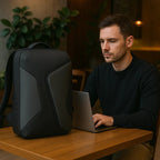 Water-Repellent Business Laptop Backpack with USB Port