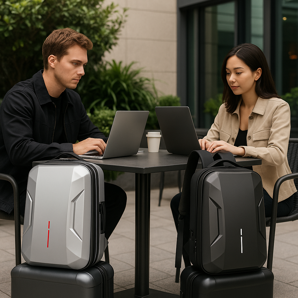 Waterproof ABS Hard Shell Gaming Laptop Backpack