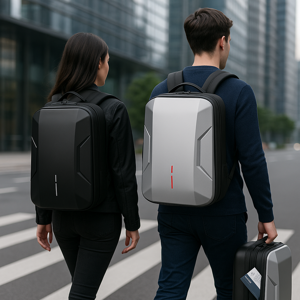 Waterproof ABS Hard Shell Gaming Laptop Backpack