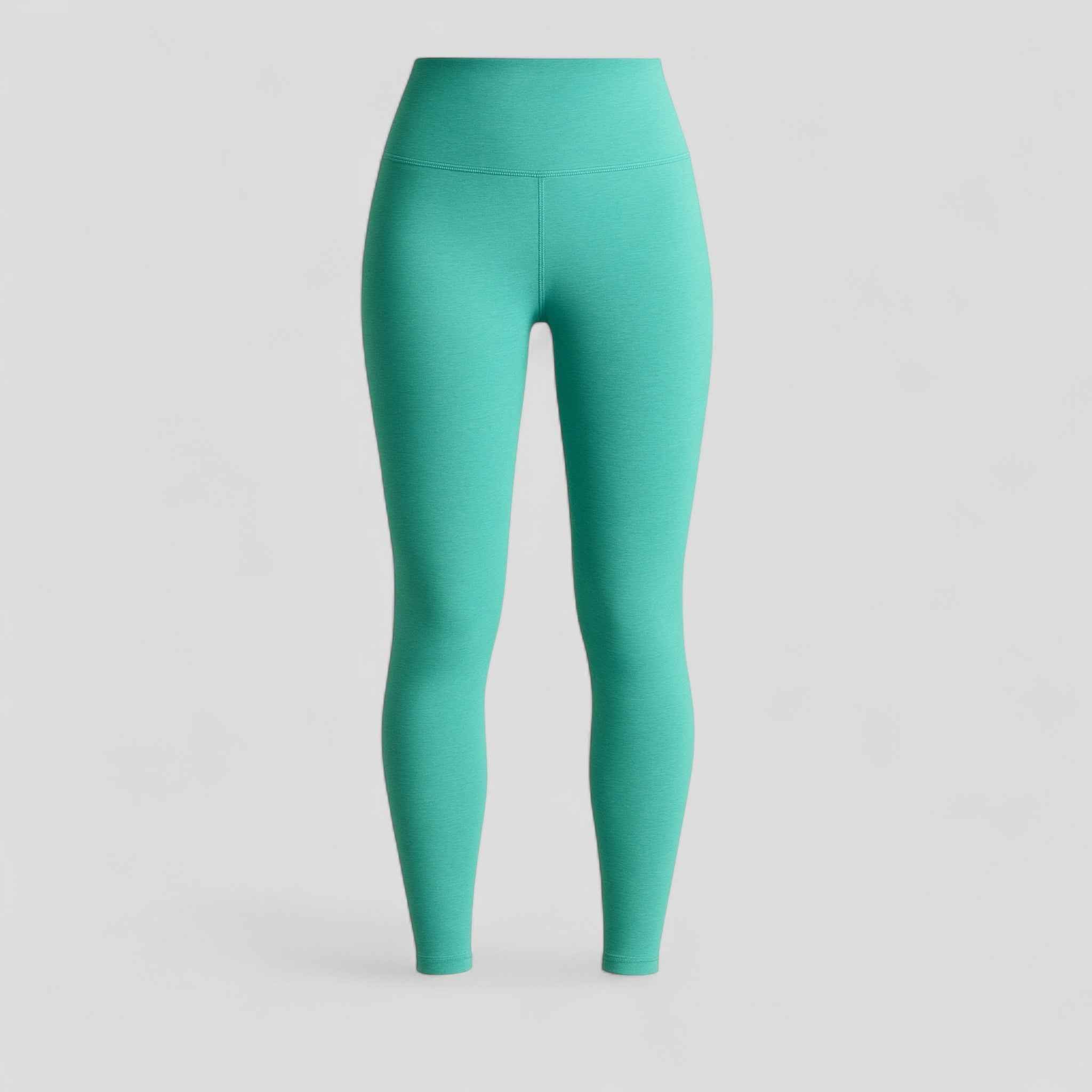 Naadloze high-waist midi-legging met vierwegsrek